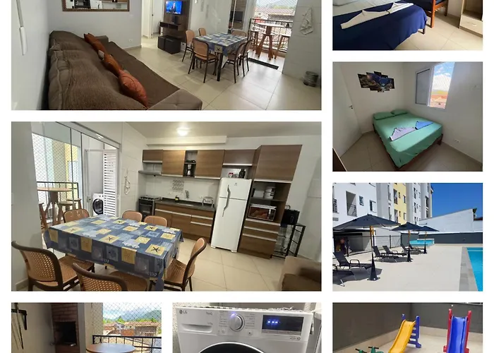 Lindo Ap - CENTRO- piscina, churrasqueira gourmet, maquina lava e seca e wifi roupas cama